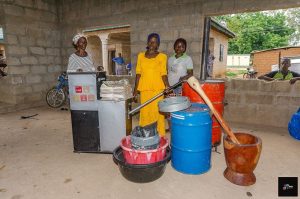 Read more about the article Briquette Press Delivered To Widows